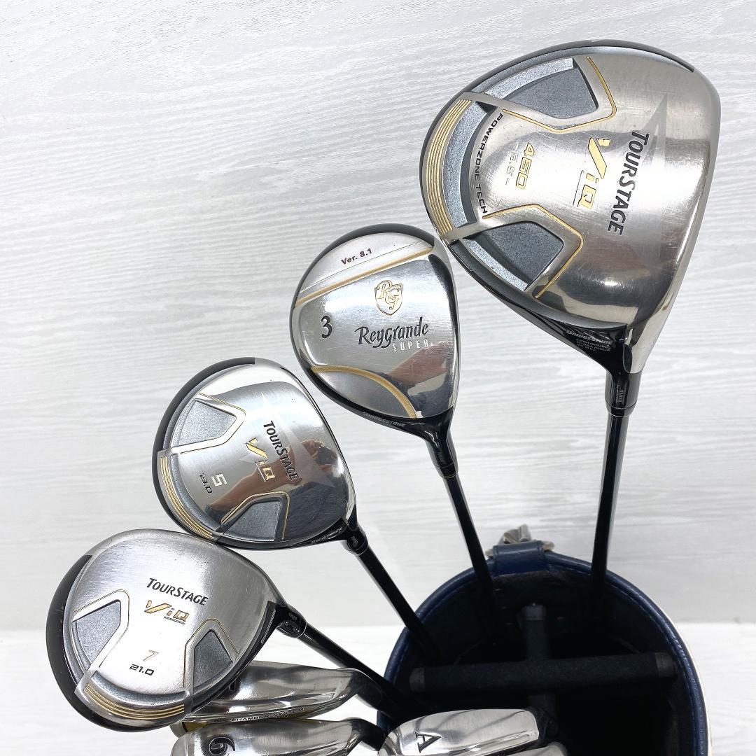 【豪華‼】 TOURSTAGE ツアーステージ メンズ ゴルフクラブ セット S