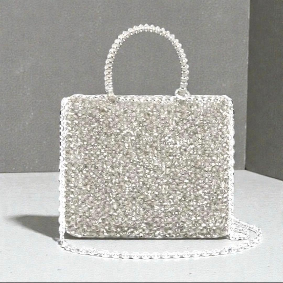 【極美品】保存袋・カード アンテプリマ ミニアトゥーラ チェーン 2WAYバッグ