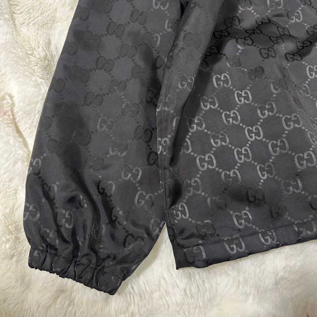 GUCCI GG総柄 定価30万超 ナイロンジャケット メンズ48
