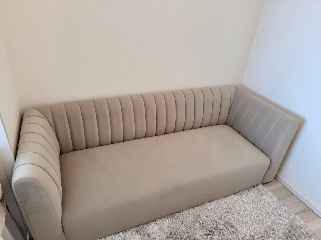 Francfrancソファ 3S ベージュ