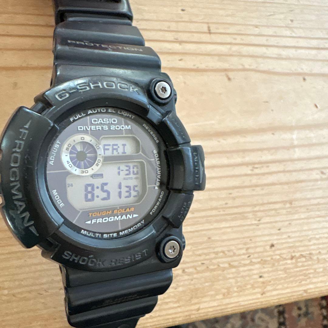 G-SHOCK FROGMAN GW-200 RBタフソーラー