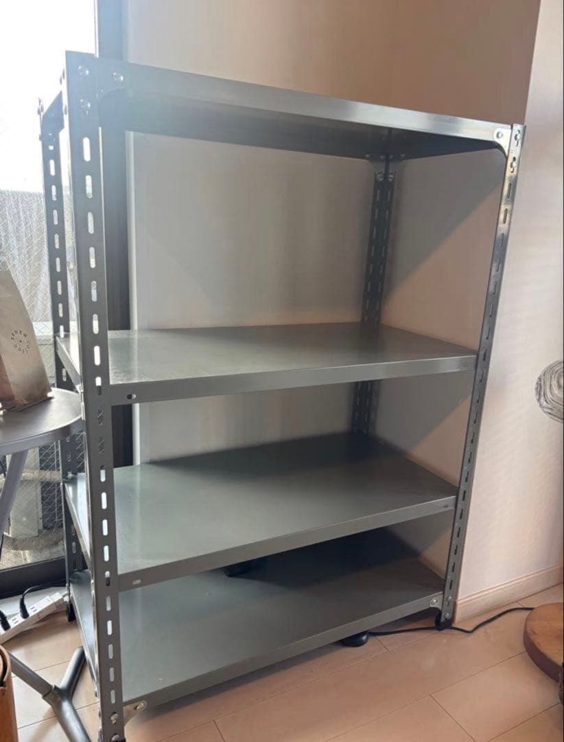 d&department 工業用スチールシェルフ5段　 グレー