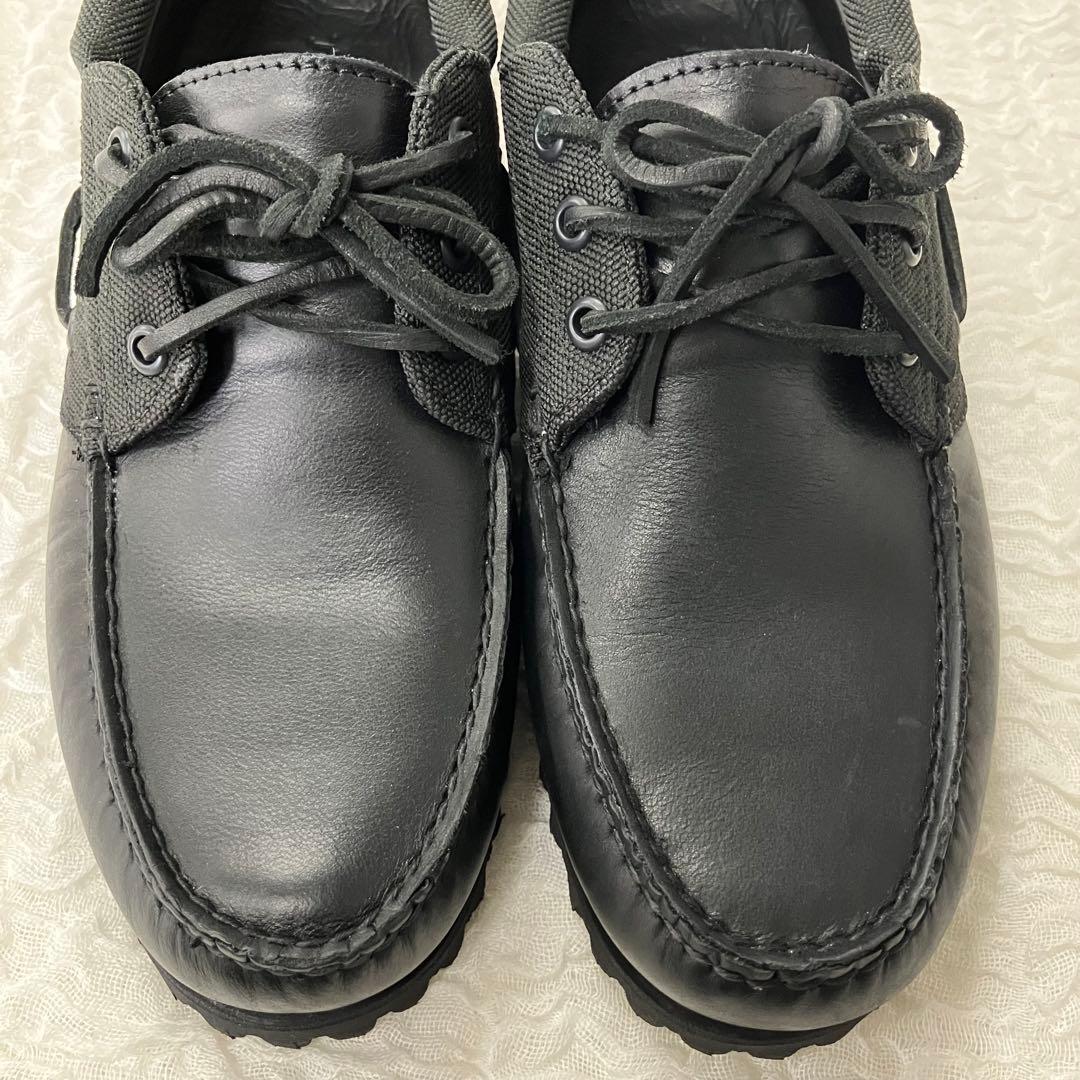 Timberland★オーセンティック ハンドソーン ボートシューズ 　ブラック