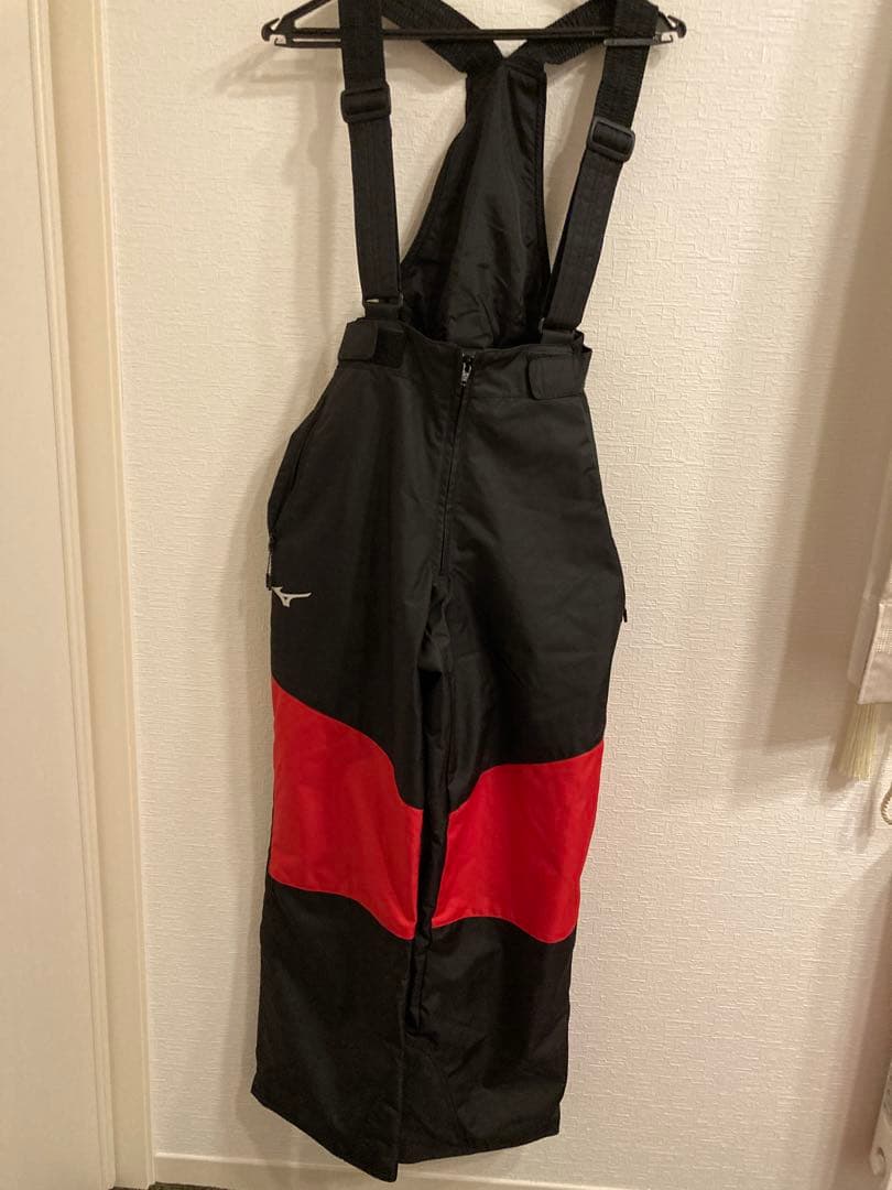 Mizuno スキーウェア 160 レッド/ブラック