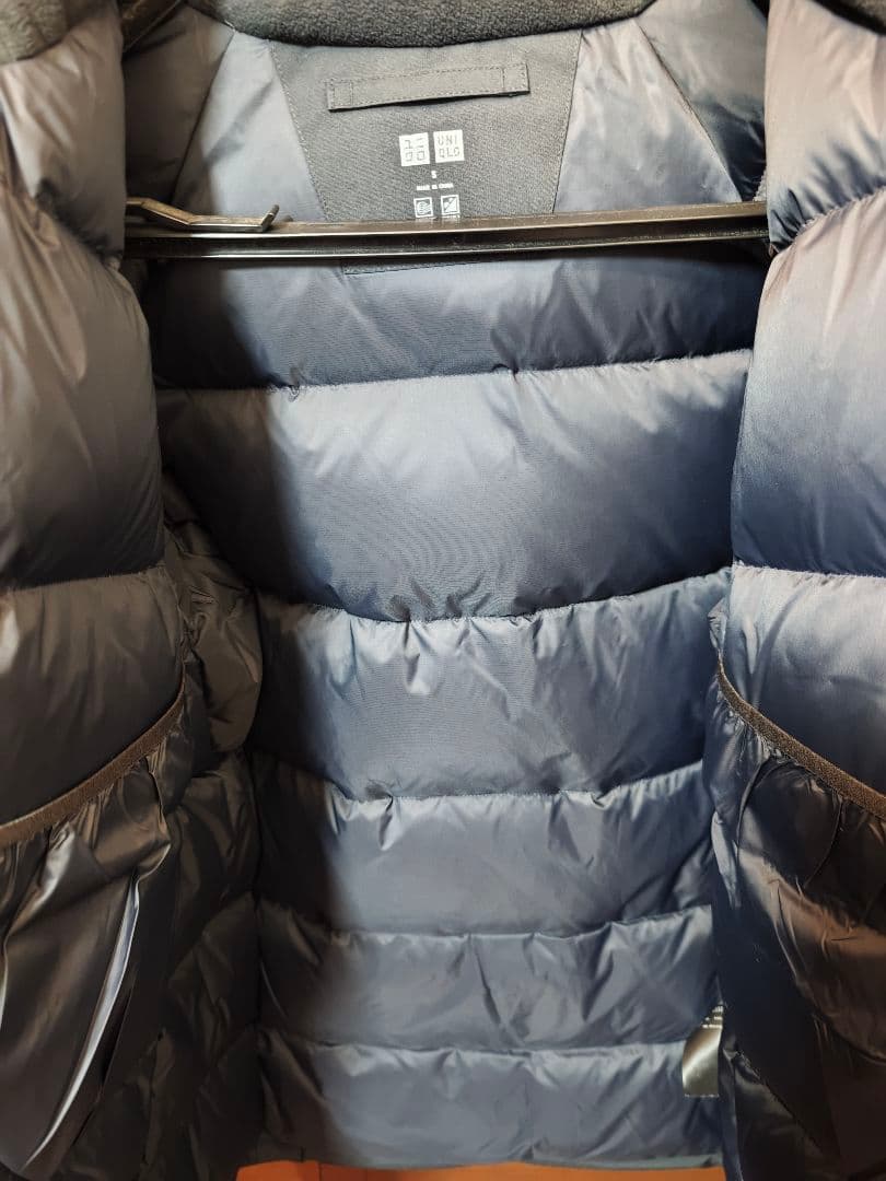 【UNIQLO】ウルトラフォームダウンコート　ブラック【Sサイズ】