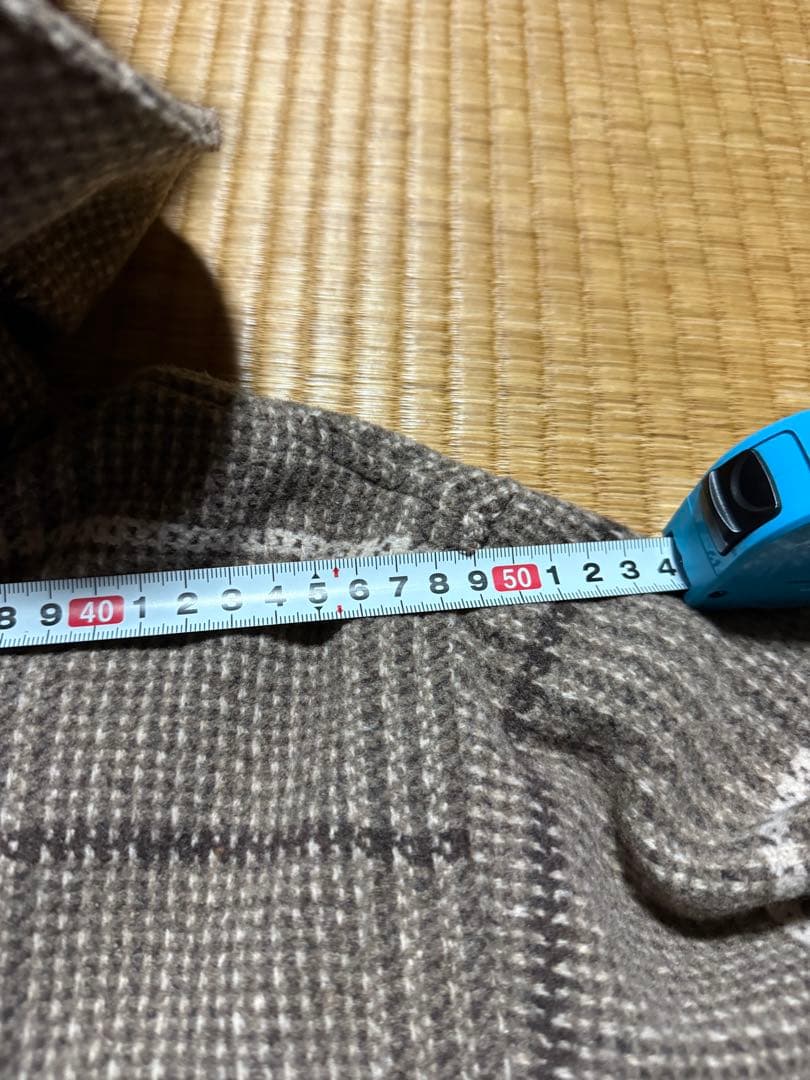 glamb チェック柄 ダッフルコート