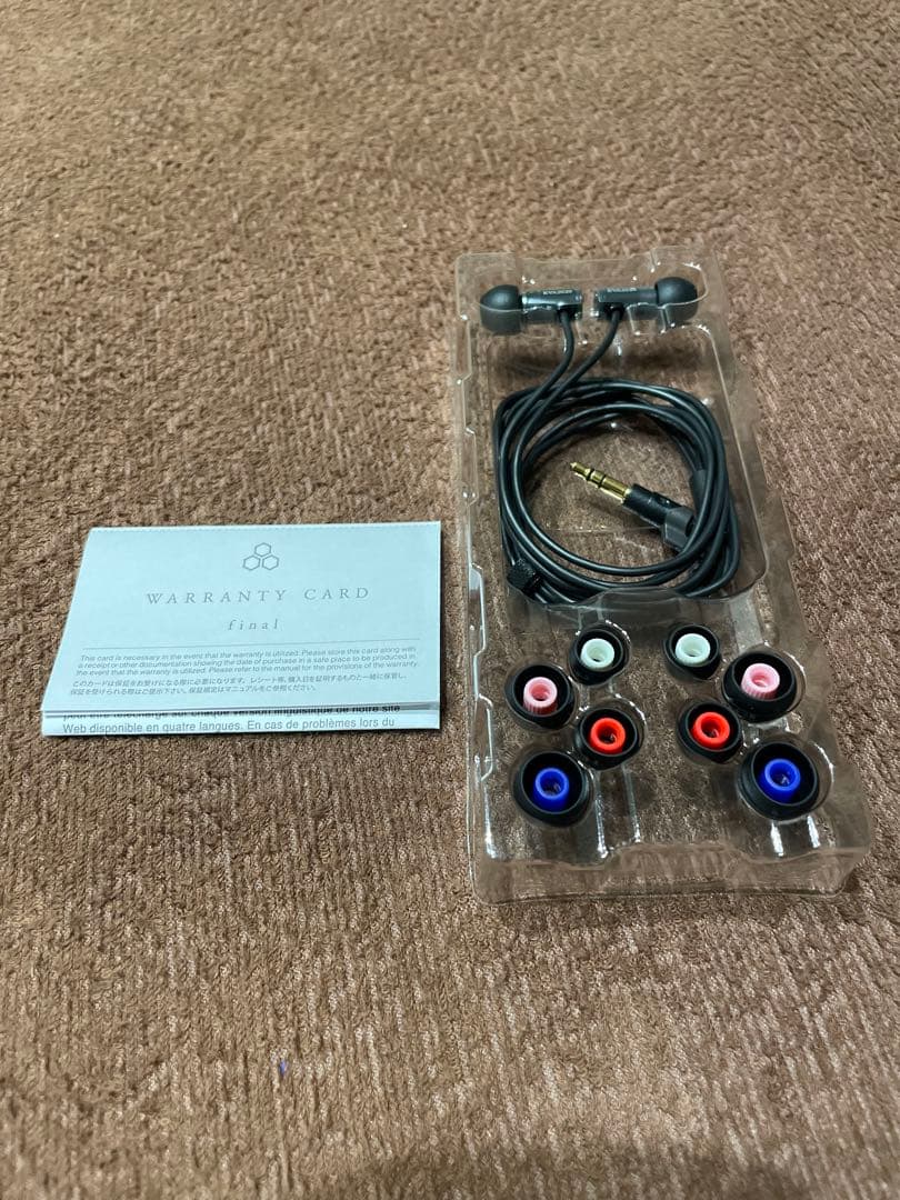 【片耳】EVA2020×final 2号機ver.有線イヤホンセット