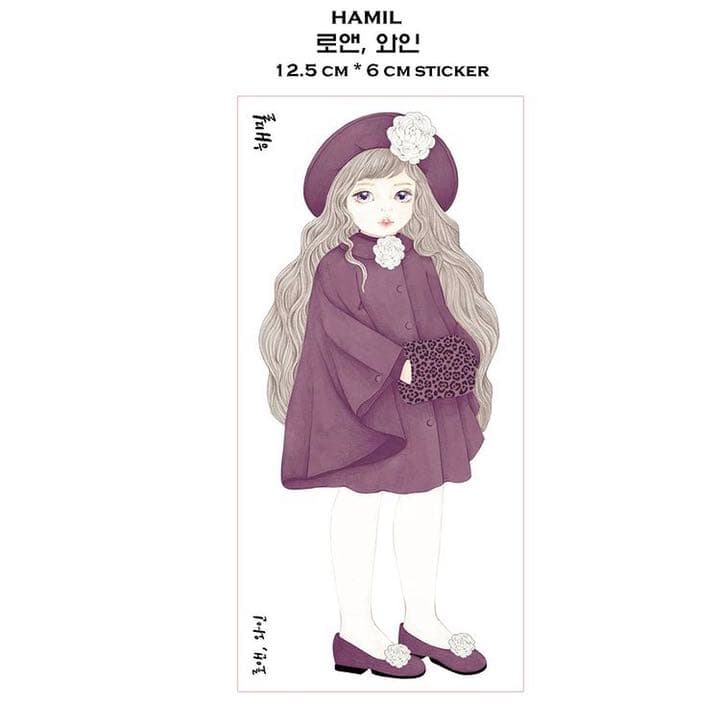 No.16【送料別】hamil ハミル ステッカー 9枚セット