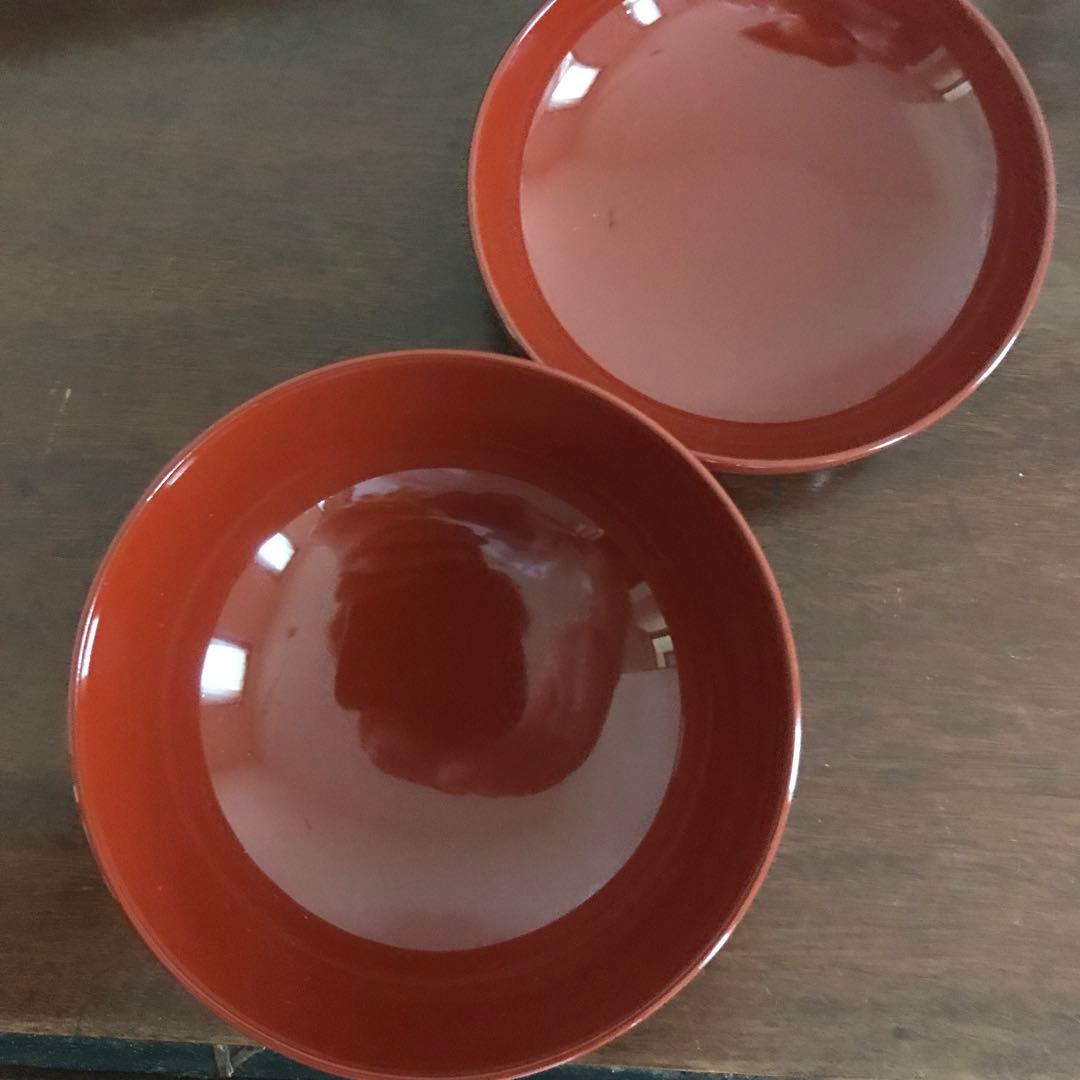 新品　うるみ工芸　浄法寺塗　天然木　イチョウ　夫婦椀