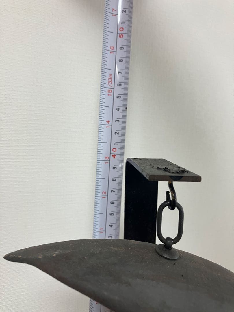 和モダン金属製抽象置物 三日月