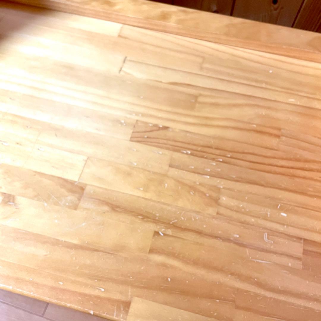 新生活応援！ベルメゾン パソコンデスク ナチュラル 天然木 ロータイプ