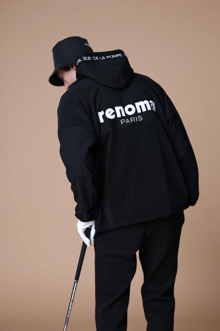 メンズウェア RENOMA GOLF BASIC SWITCHING FLEECE JK
