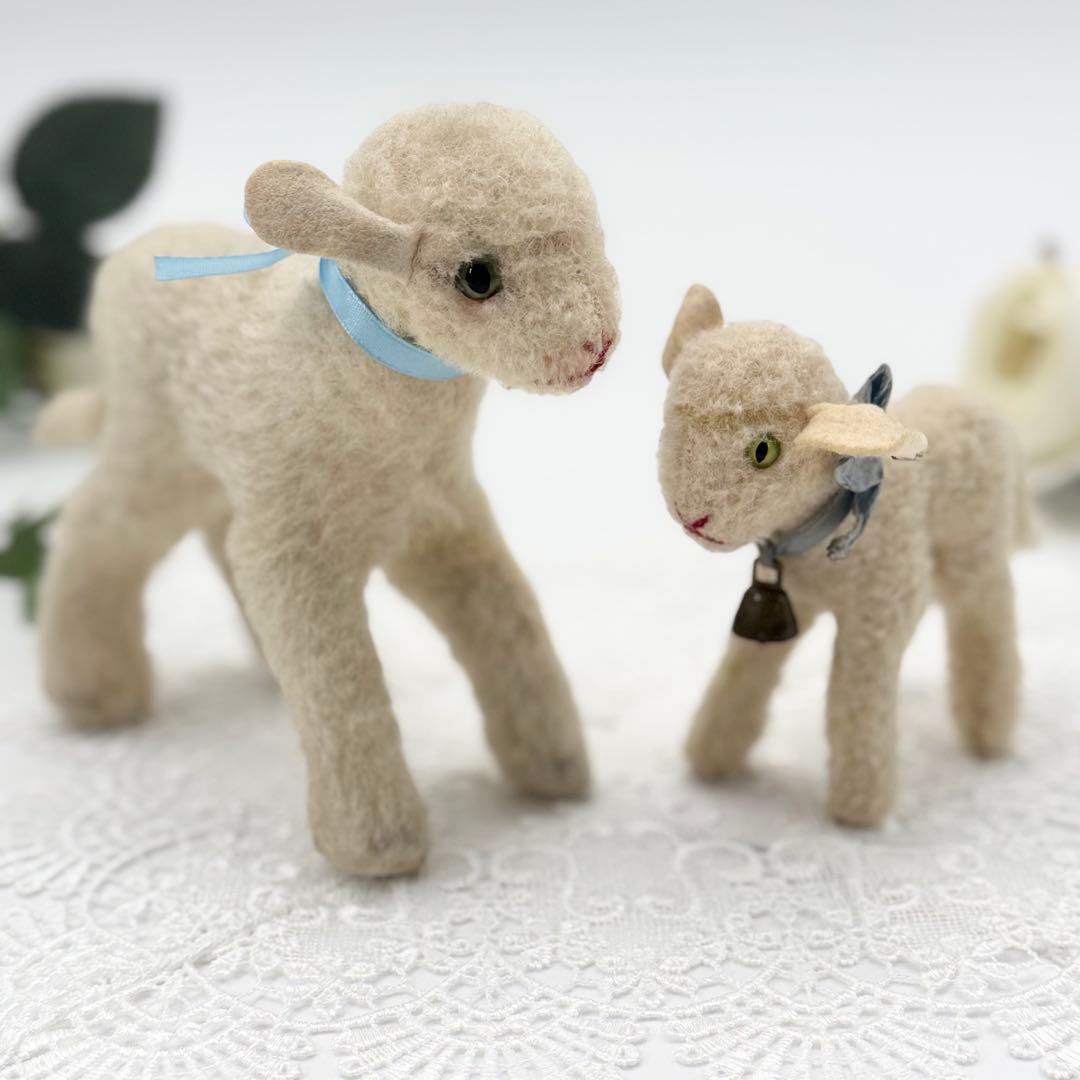 シュタイフ★Lamby 10cm★最小サイズ/ヒツジのランビー/ひつじ/羊/ラム