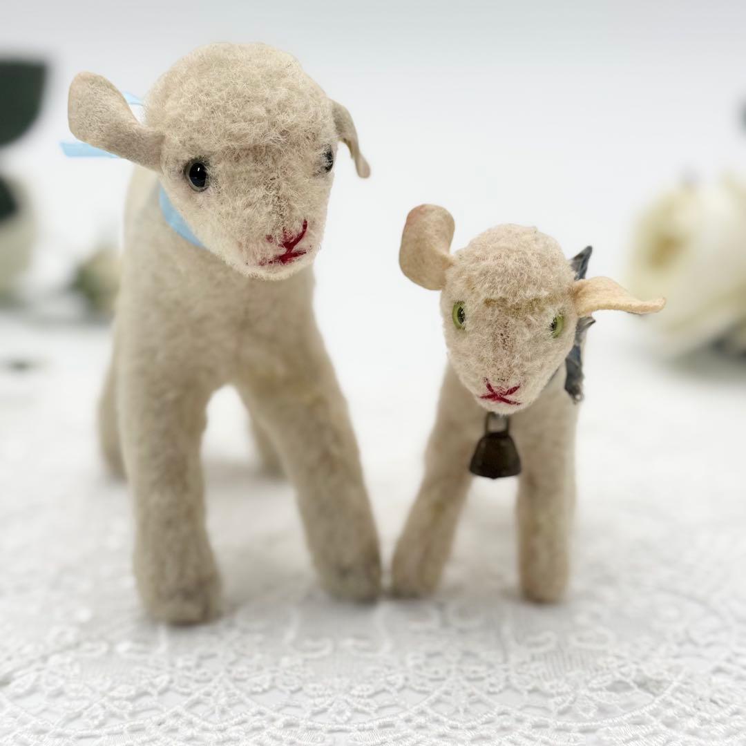シュタイフ★Lamby 10cm★最小サイズ/ヒツジのランビー/ひつじ/羊/ラム