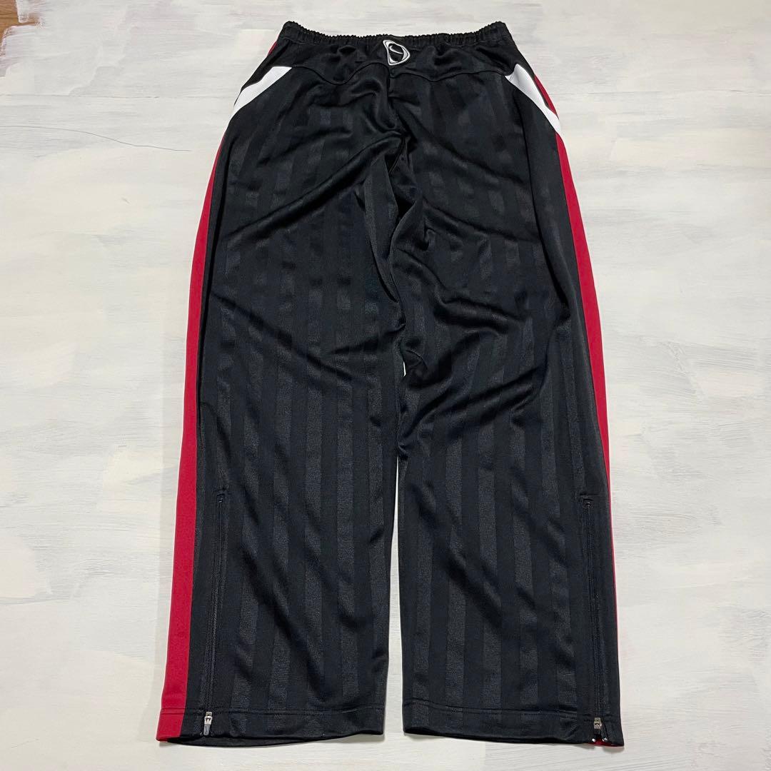 美品　00s NIKE ジャージ　セットアップ　黒×赤　ブラック　XL