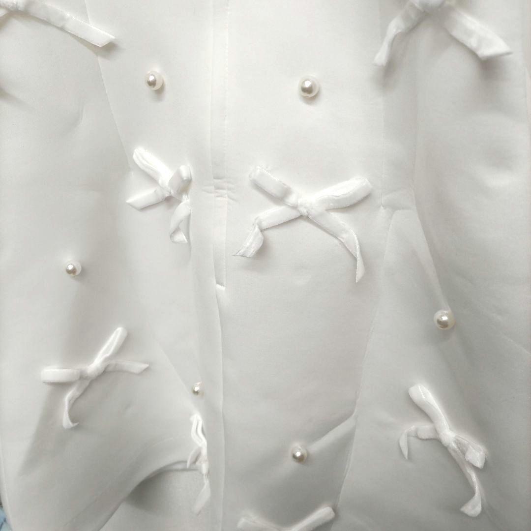 新品タグ付き　chesty × Ayano ベロアリボンパールワンピース