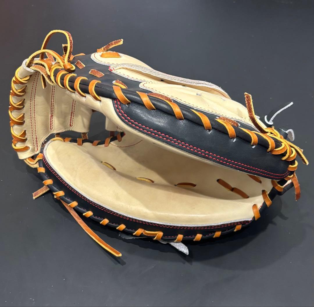 オールスターキャッチャーミット キャメル×Bブラック ASJ-20R-CAM