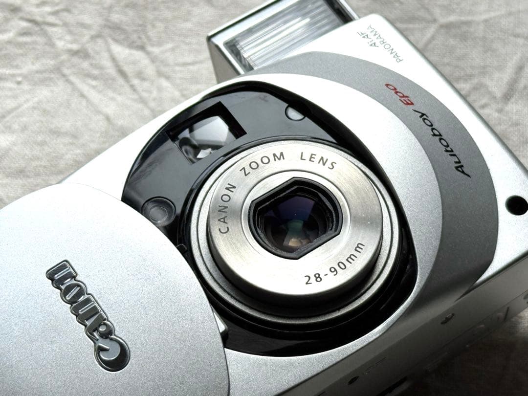 ⌘完動品！ 電池付き、作例あり！ Canon Autoboy EPO⌘