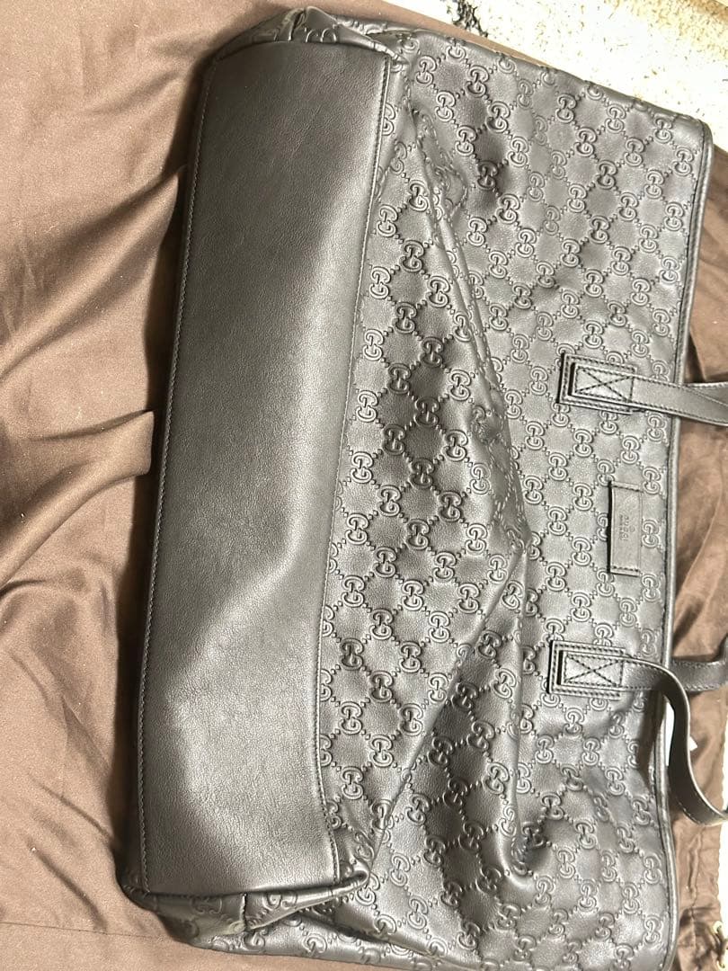 GUCCI グッチ グッチシマ レザー トートバッグ 211120レシートあり