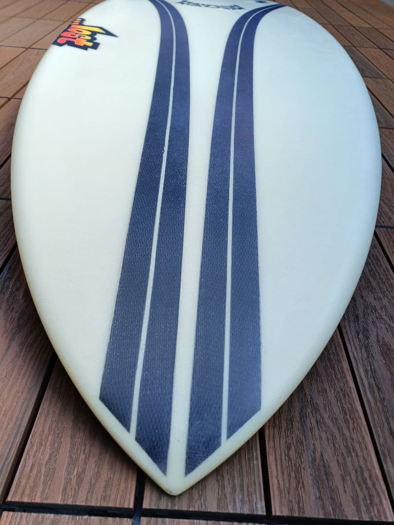 【美品】LOST MAYHEM RNFラウンドノーズフィッシュ カーボンワープ