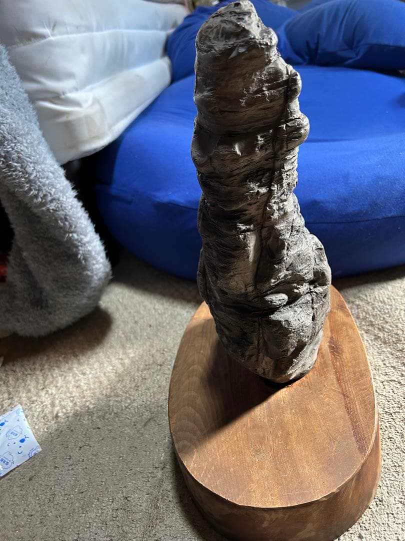 レトロ　石　置物