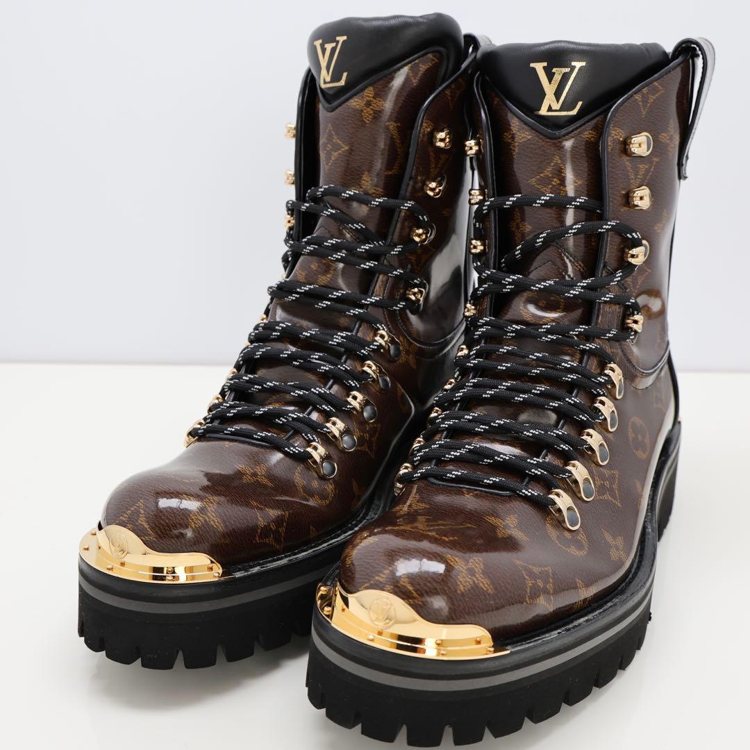 極美品✨LOUIS VUITTON グレーズアウトランド ブーツ キムジョーンズ