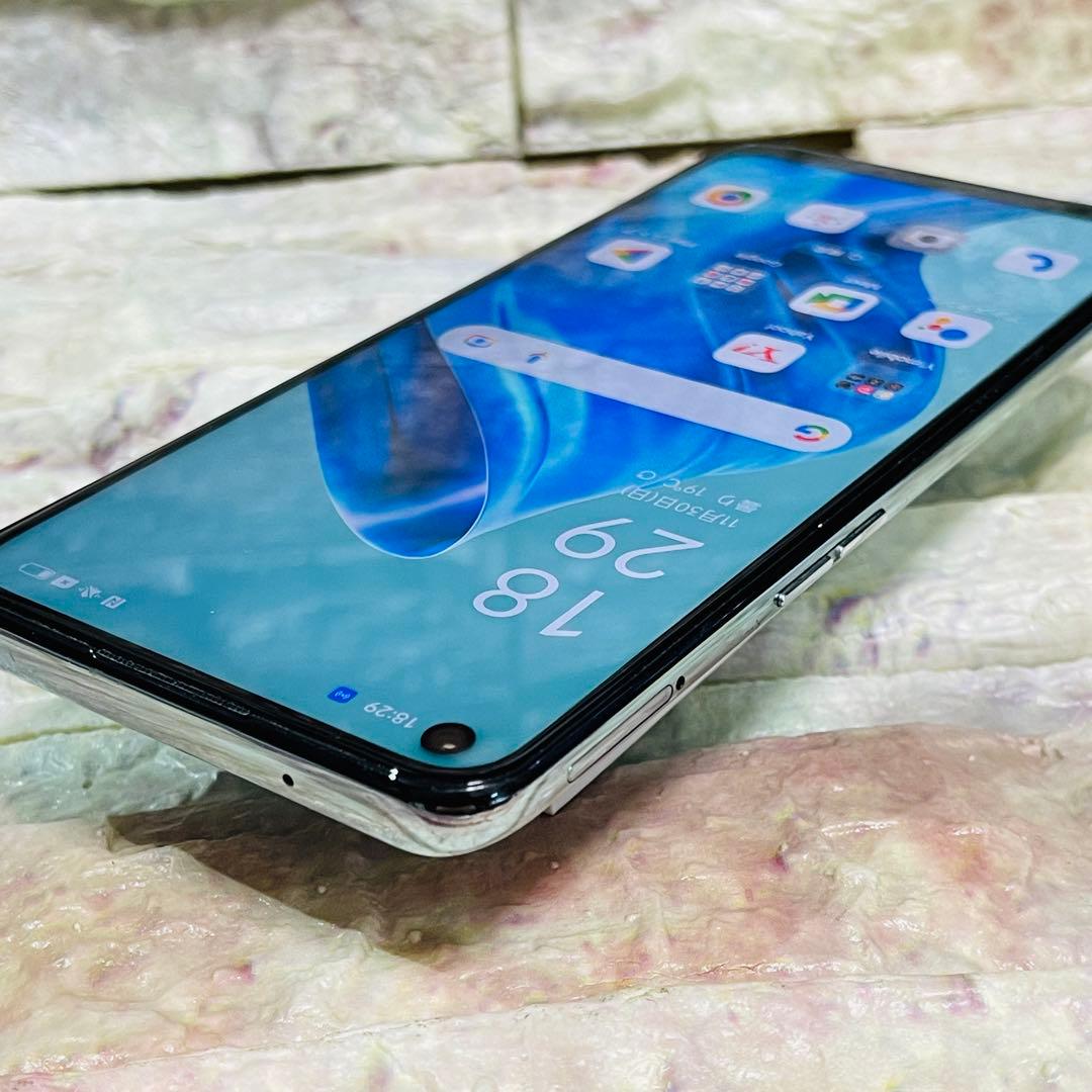 SIMフリー OPPO Reno5 A 128GB アイスブルー