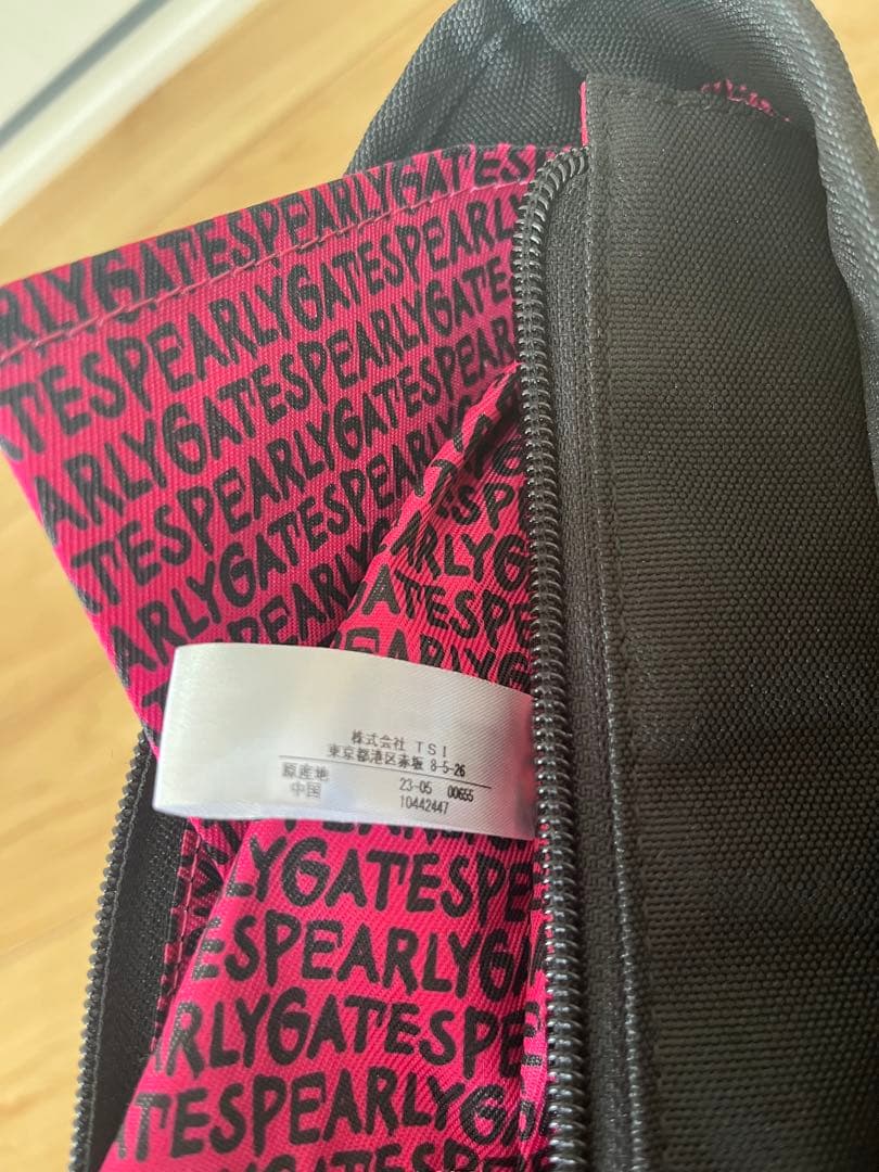 近年モデル 極美品 パーリーゲイツ ペイントロゴシリーズ カートバッグ