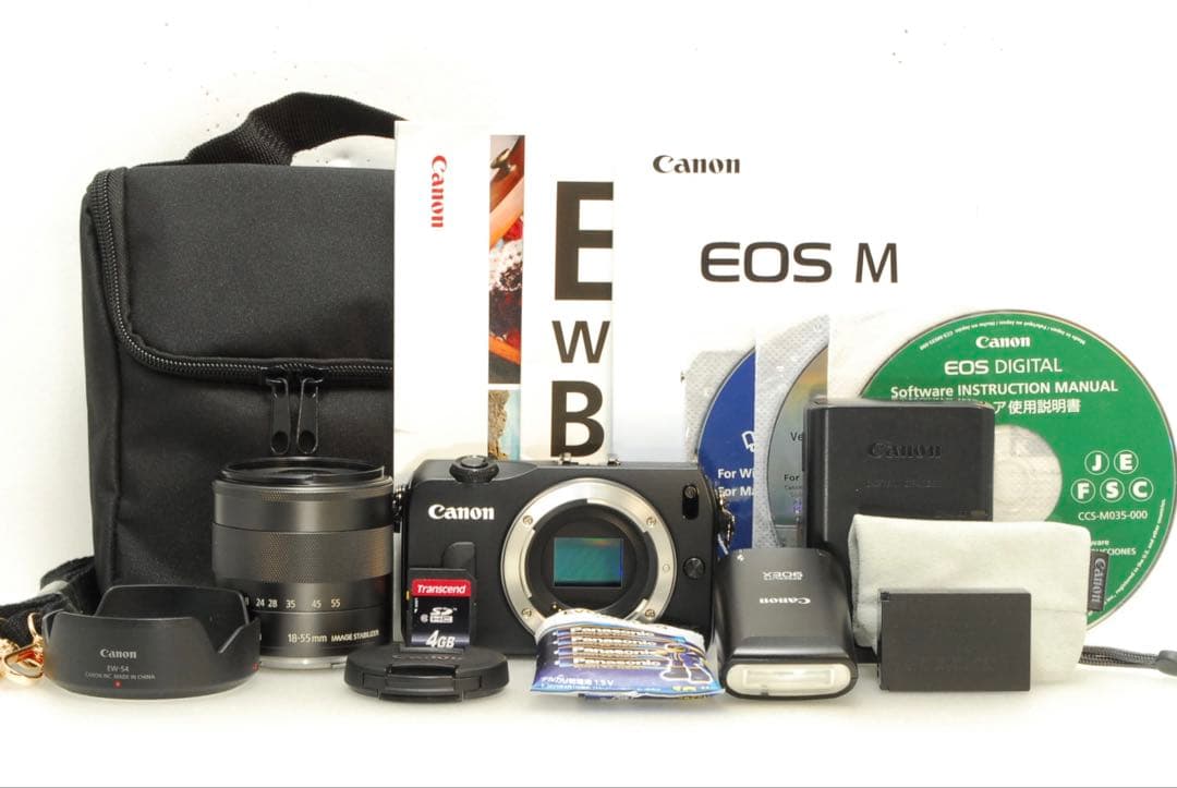 Canon EOS M ❤️レンズキット キヤノン ミラーレス 一眼レフ カメラ