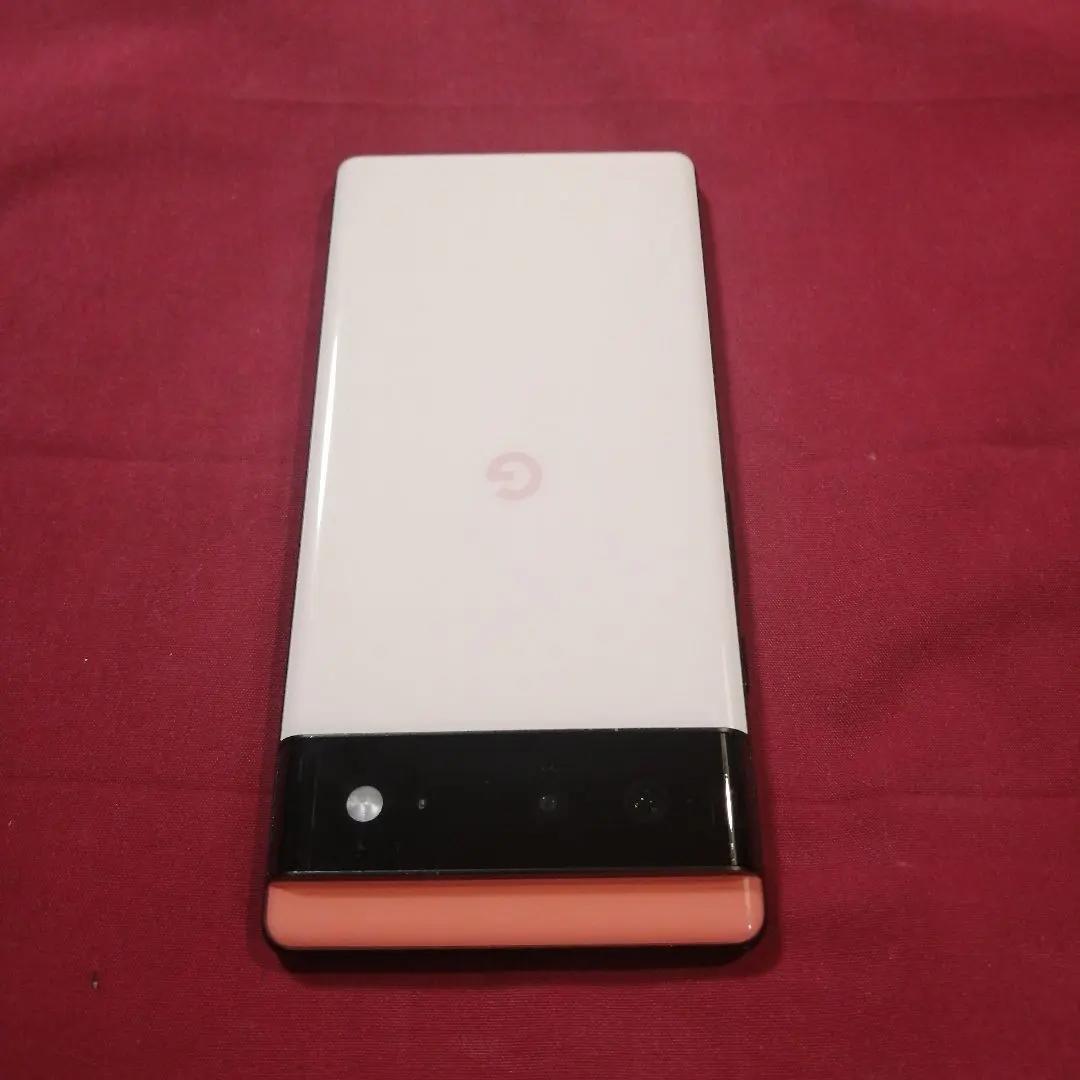 ⚠️割れ⚠️GooglePixel 6 Kinda Coral カインダコーラル