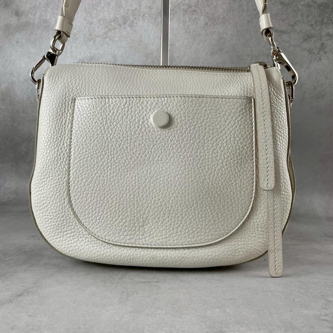 未使用級✨ TOD’S トッズ ダブルT 2way クロスボディバッグ ホワイト