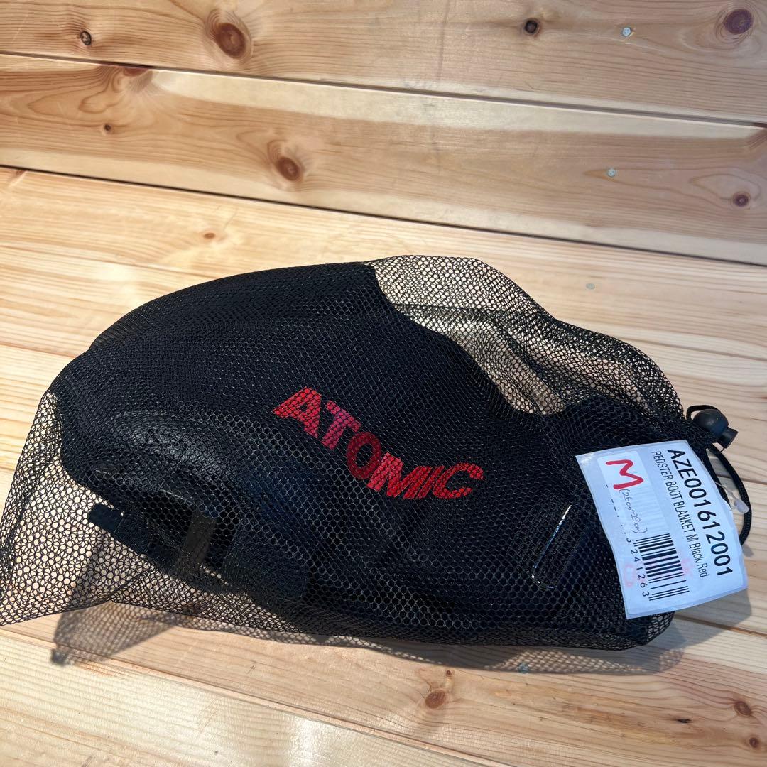 【新品未使用品】ATOMIC スキーブーツ　保温カバー　Mサイズ　マスキー