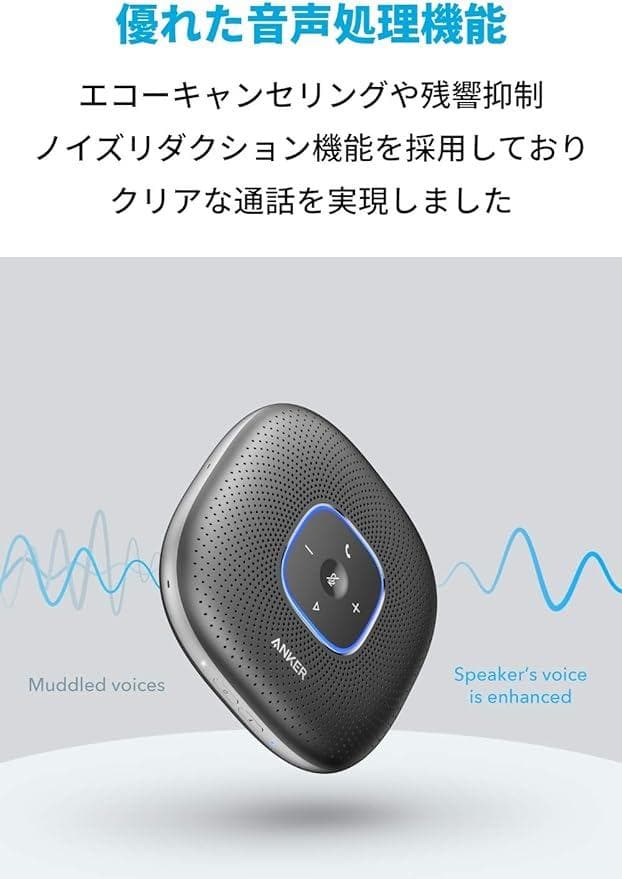【新品未開封品】Anker PowerConf A3301011スピーカーフォン