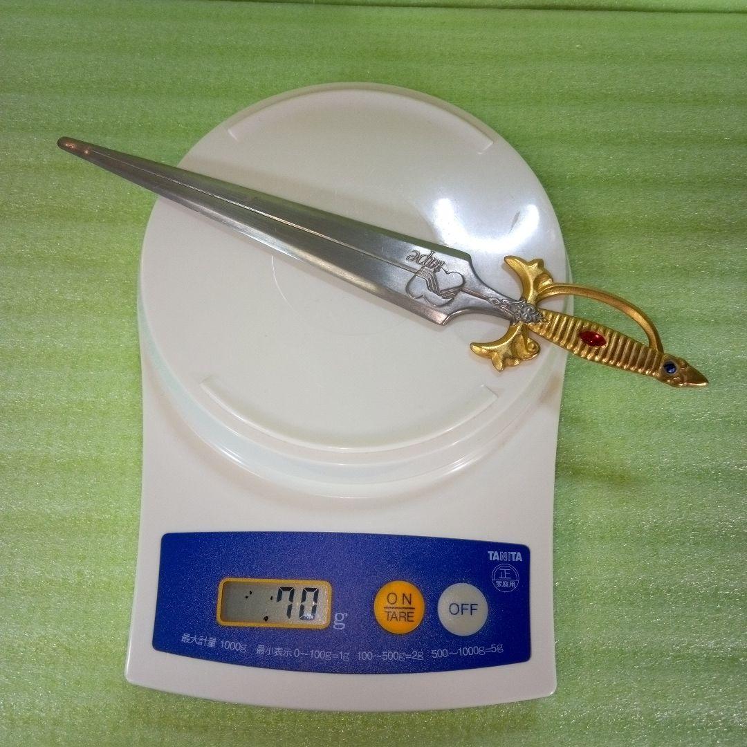 剣デザイン　ペーパーナイフ　paper knife　tape　インテリア　レア