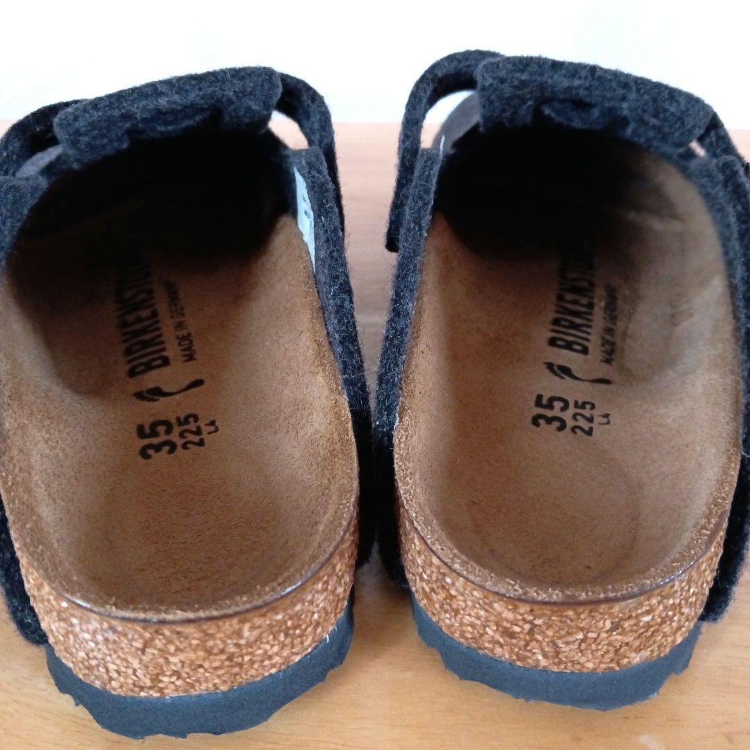 極美品◆ビルケンシュトック　ボストン　フェルト　35　BIRKENSTOCK