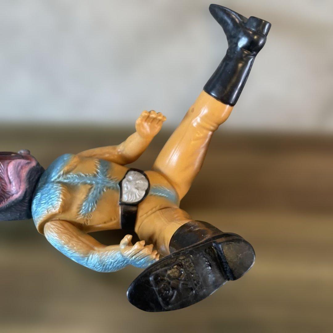 当時物　地獄サンダー　ソフビ　キングサイズ