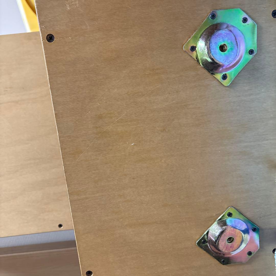 ノーチェ　NOCE ブラウン木製ドレッサー 引き出し2つ