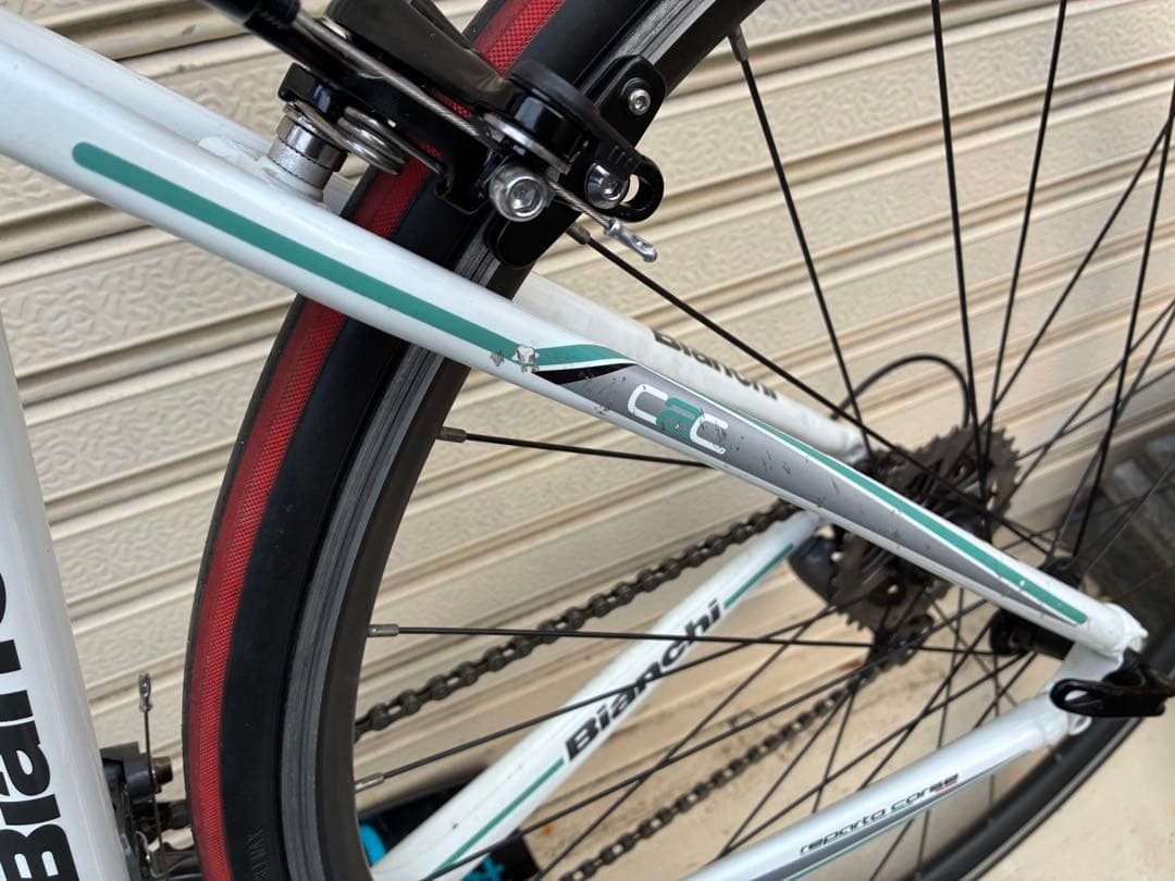 【整備済】ロードバイクBianchi VIA NIRONE7 AL CLARIS