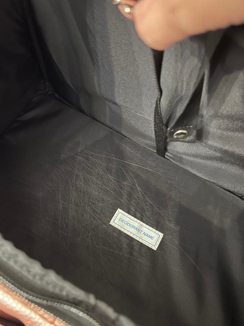 【傷あり】LuxeBirdie × Fa＊Faコラボキャリー メタリックピンク