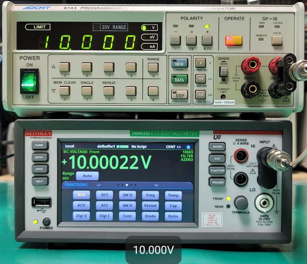 ADVANTEST プログラマブル 直流電圧/電流発生器