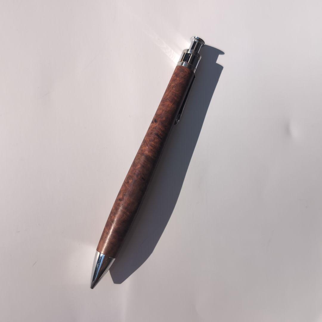 シャープペンシル　工房楔 花梨瘤