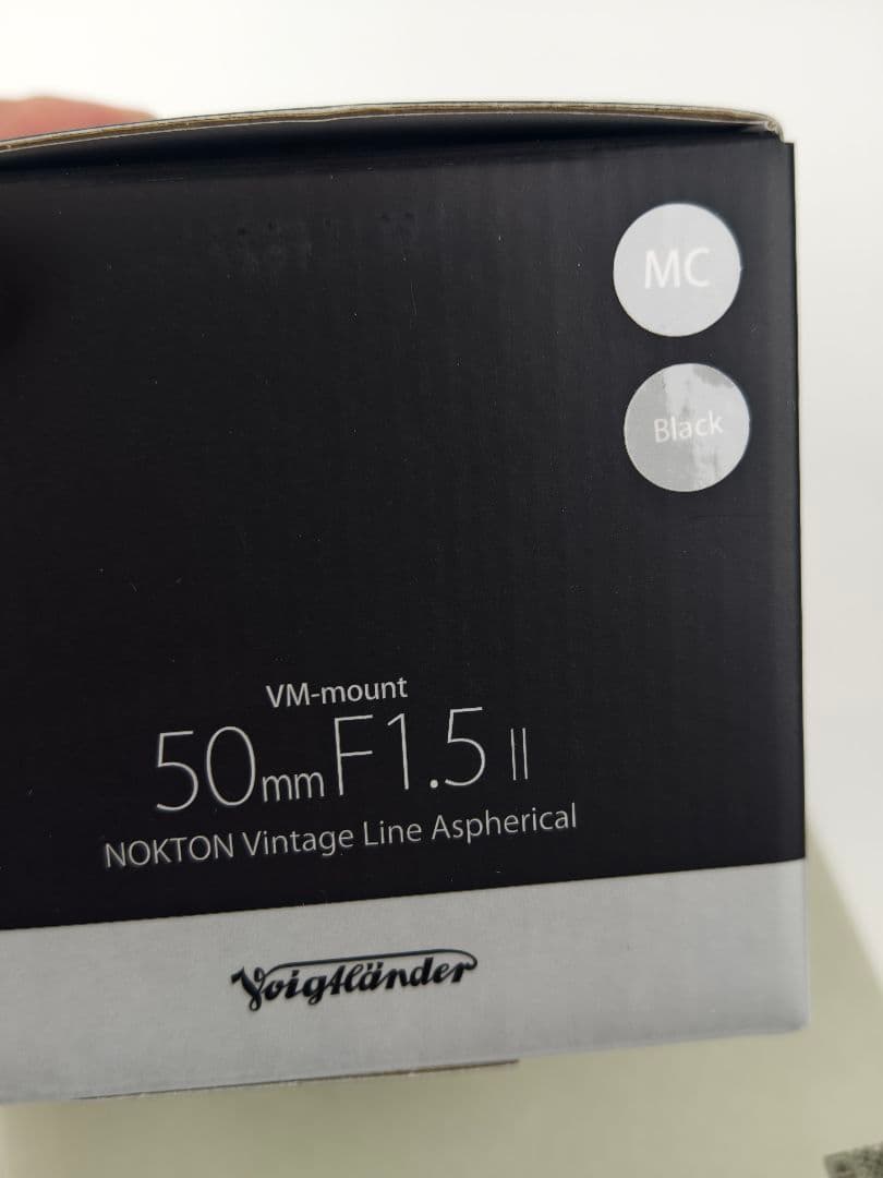 レンズ(単焦点) Voigtlander NOKTON 50mm F1.5 II VM MC