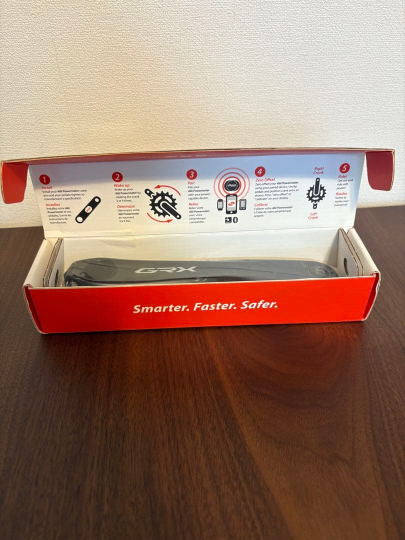 【値下げしました！】4iiii パワーメーター シマノGRX810 170mm