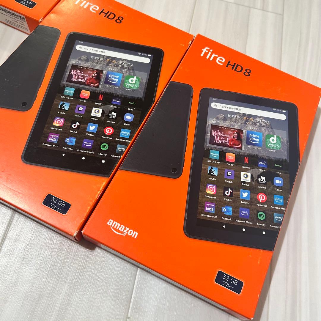 【3個セット】Amazon Fire HD 8 タブレット 32GB