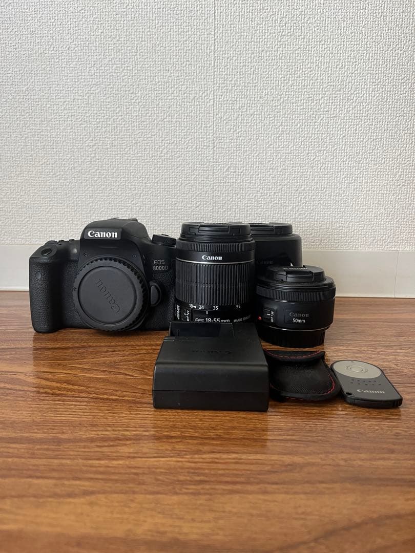 Canon EOS 8000D レンズ3本セット