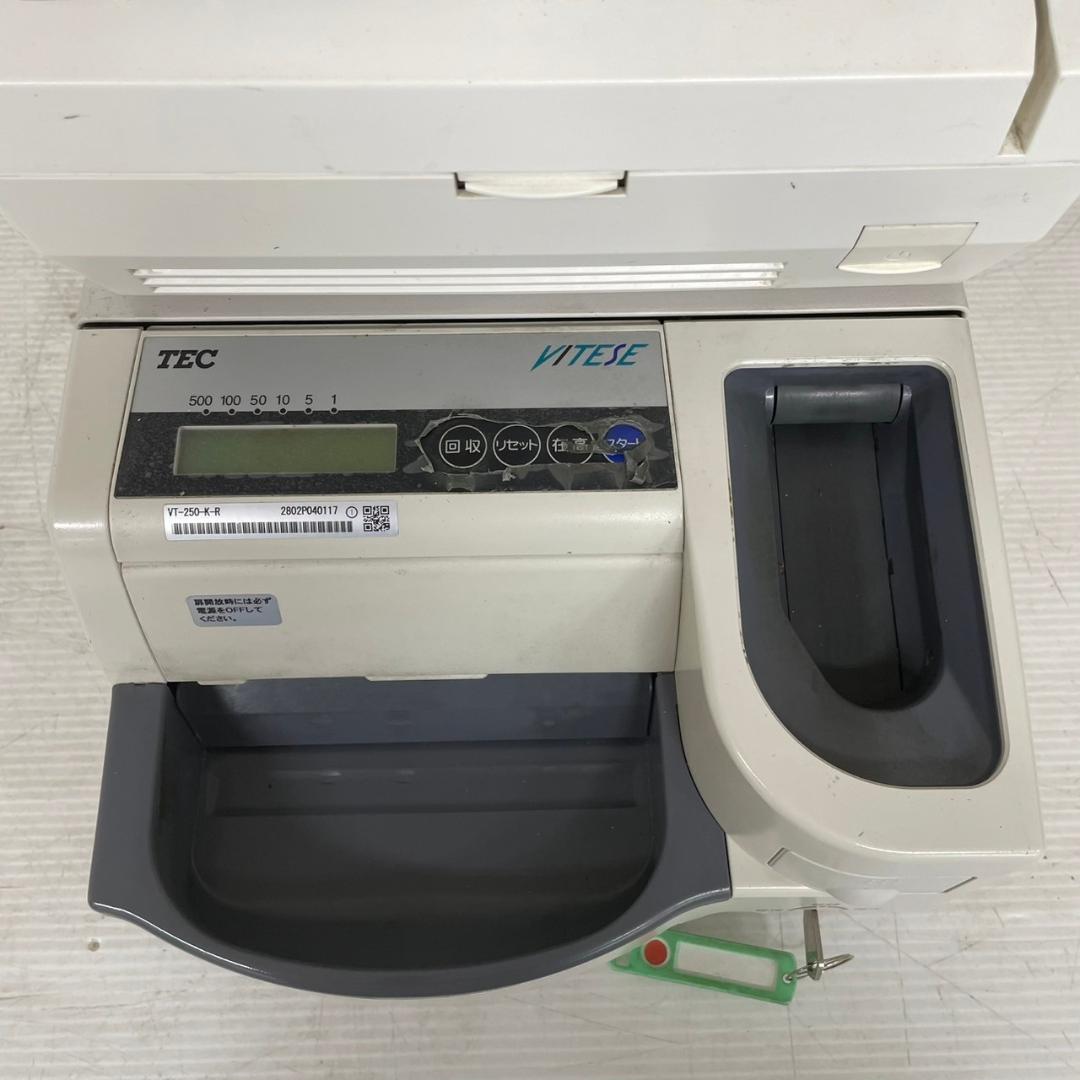 東芝テック 電子レジスター POSレジ QT-100 店舗用品 ① J0751