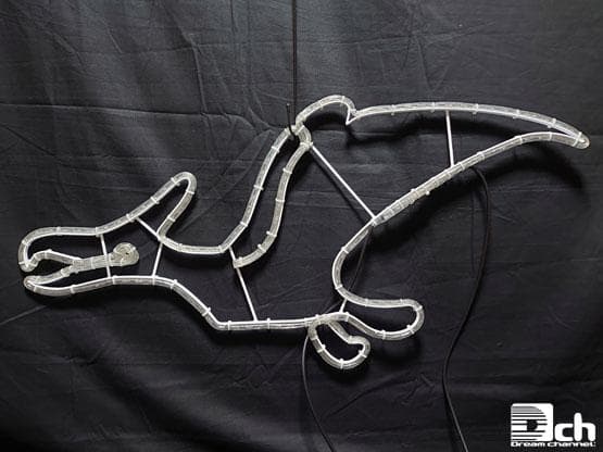 ケツァルコアトルス 恐竜 イルミネーション モチーフ ライト 屋外使用可能