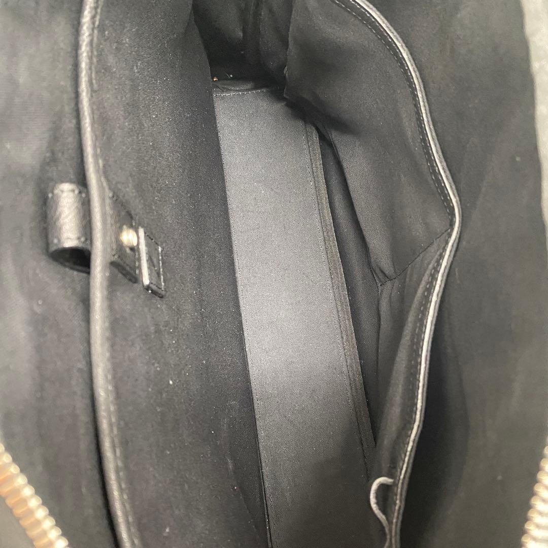 定12万土屋鞄ブレントレザー革ブリーフビジネスバッグ黒ブラック美品Berluti