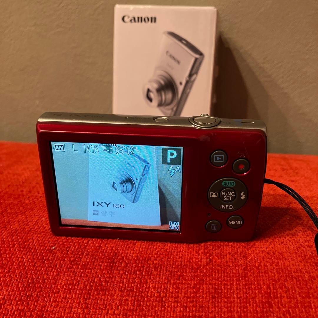 C*a様 Canon IXY 180 レッド 動作確認済み