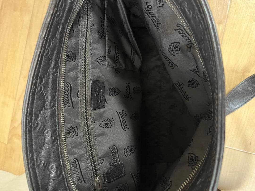 グッチ GUCCI GG柄 ショルダーバッグクロスボディブラック